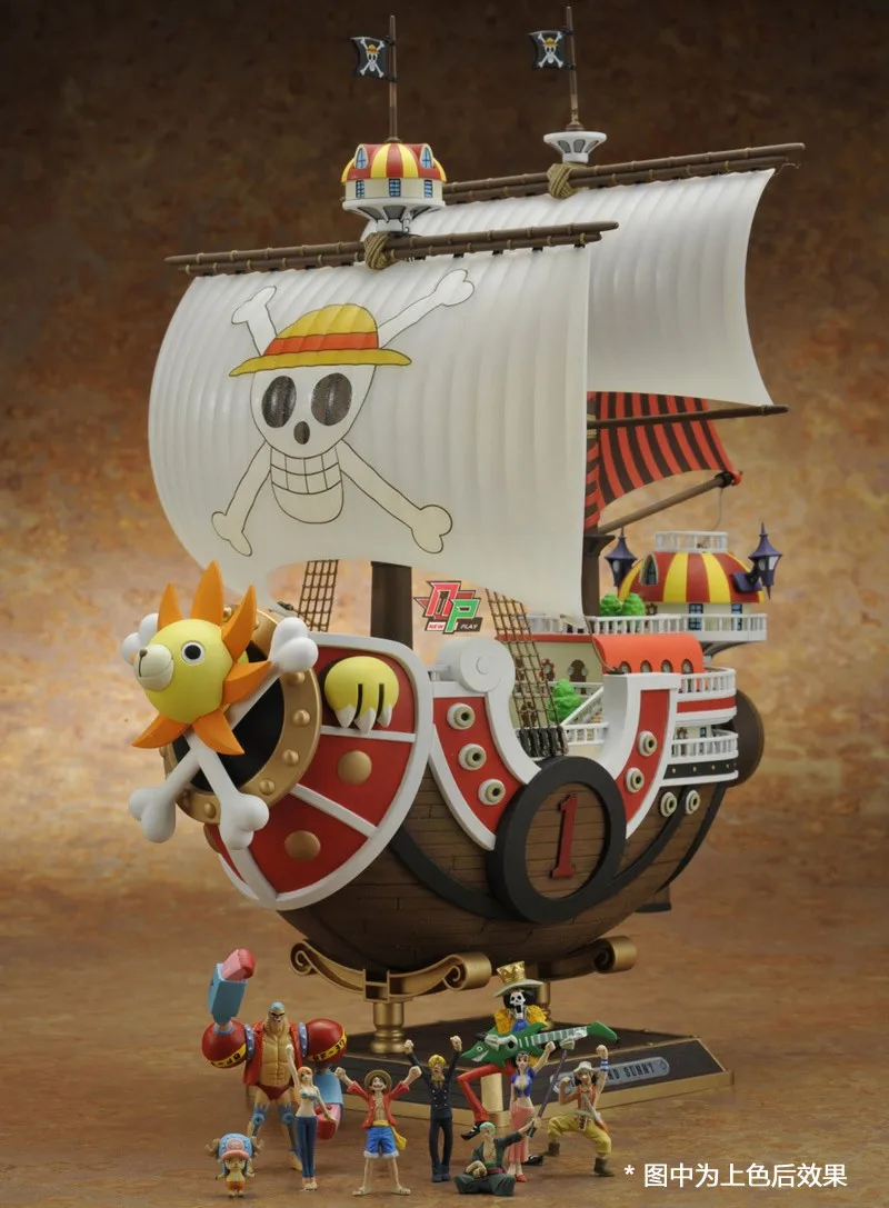 Оригинальный Bandai цельный пиратский Лодка Солнечный свет Цян новая мировая