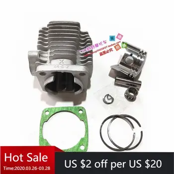 

1 Set Diameter 45mm Chainsaw Cylinder and Piston Set Fit 49cc Chainsaw Spare Parts for Gasoline/Oil Chainsaw