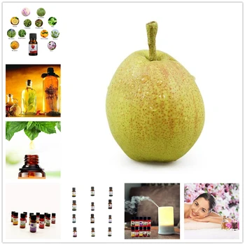 

10ml Fruit Fragrant pear Essential Oils for Humidifier Relieve Stress for Aromatherapy Diffusers Skin Care Help Sleep TSLM17