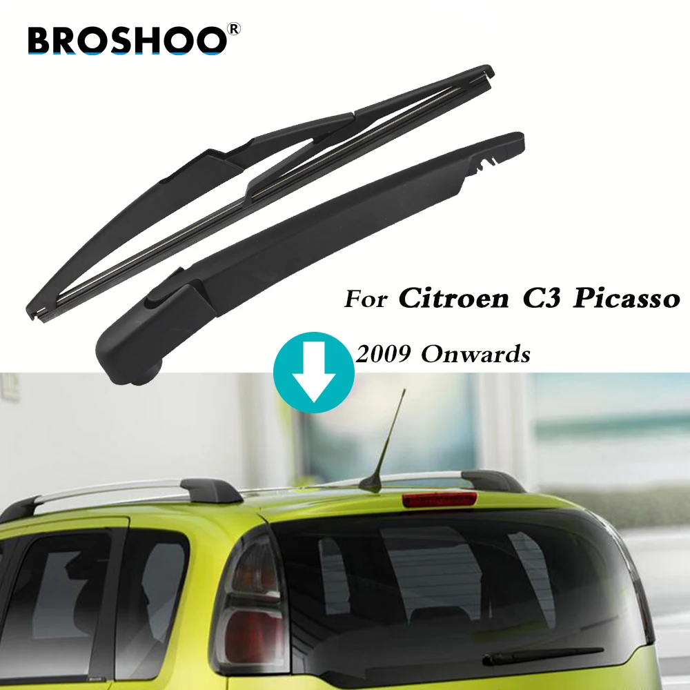Щетки стеклоочистителя BROSHOO для Citroen C3 Picasso Hatchback (2009 ) 295 мм автостайлинг|rear wiper