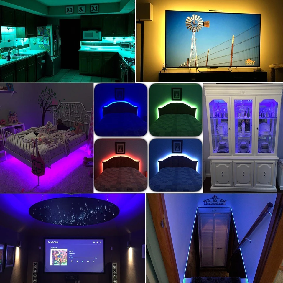 Светодиодсветильник лента s WS2811 WS2815 RGB индивидуальное управление
