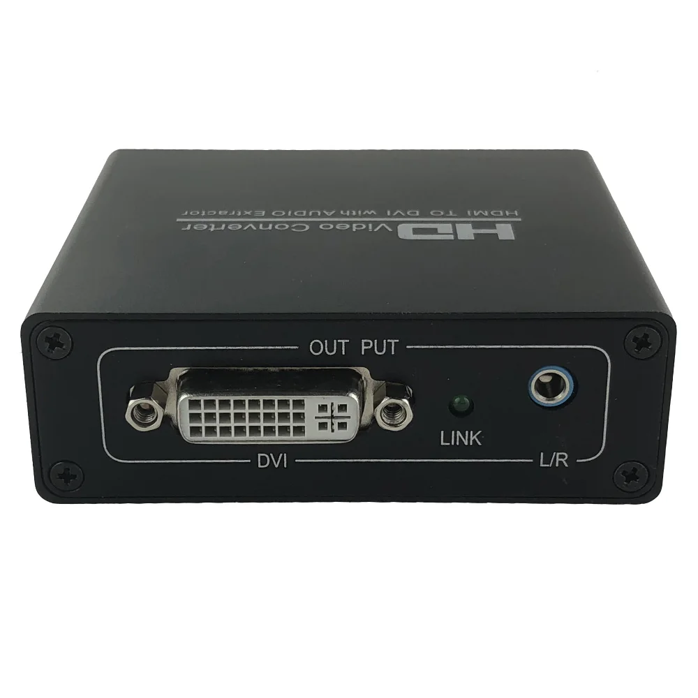 HDMI к DVI аудио конвертер HDMI к DVI+ Aux аудио выход для PS4 ноутбук ПК монитор DVI