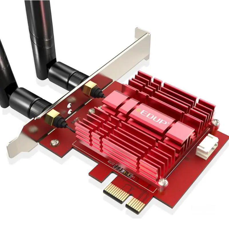 EDUP AX200 3000 Мбит/с двухдиапазонный Pci e 802.11ax Intel Wifi 6 AX200NGW Беспроводной Wi Fi Bluetooth 5 0