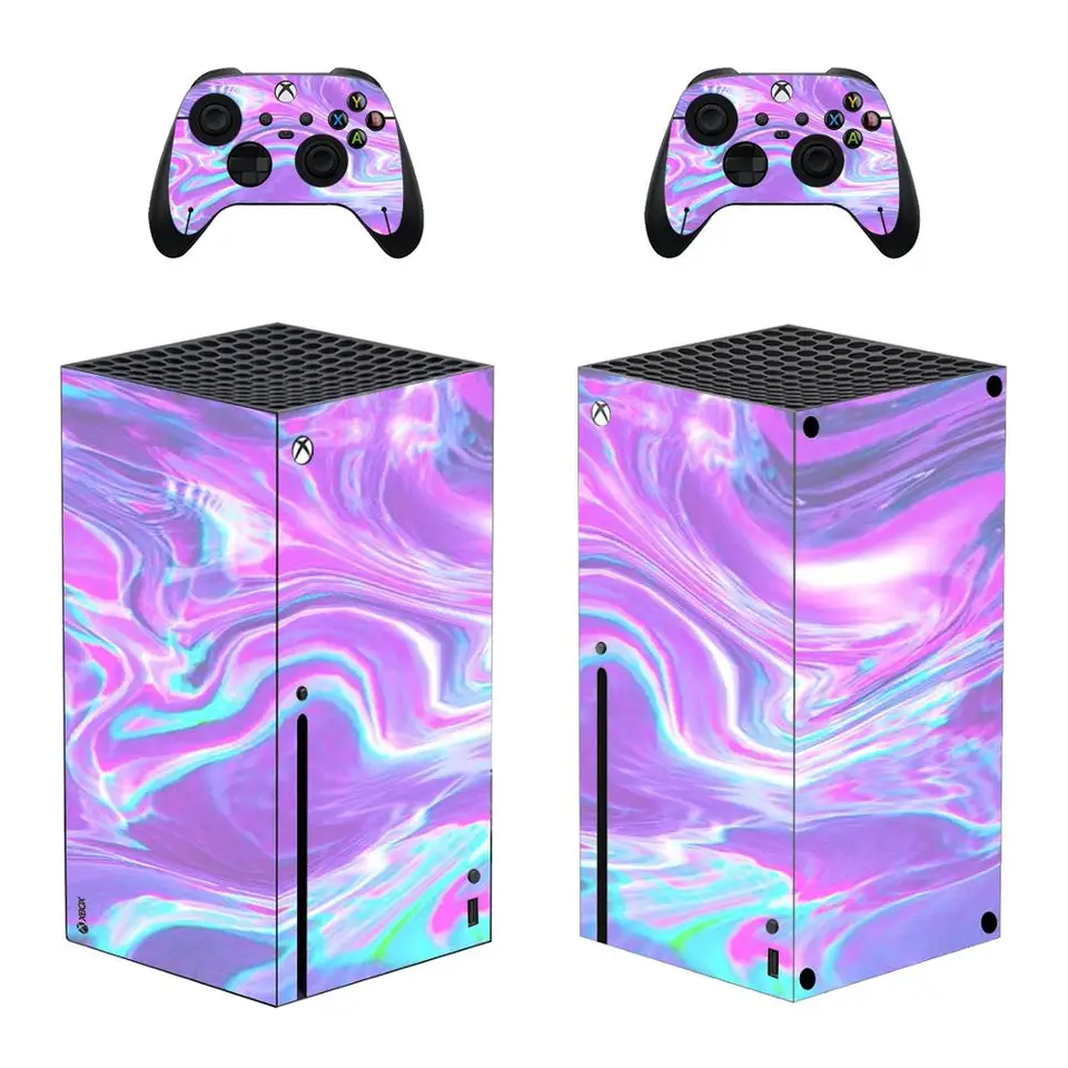 Skin para Xbox Series X // Paquete de envío // Adhesivo de vinilo más vendido Vinilo 3M // Cobertura total para consola o controlador X Box - España