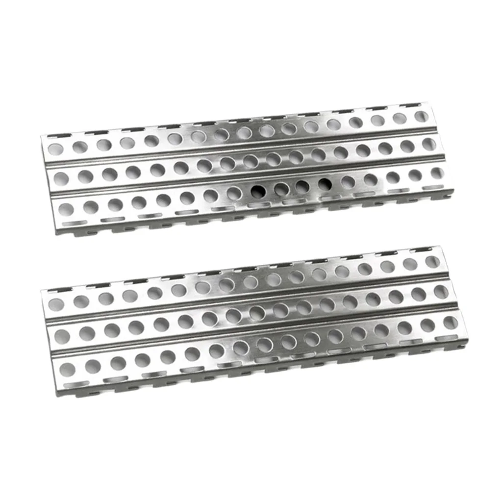 ZuoLan Metal Sand Ladders Board for Axial SCX10 D90 D110 TRX4 1/10 Scale RC Crawler Car Accessories 1 pair