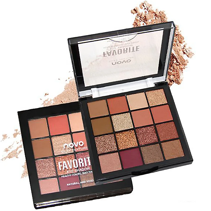 

16 Color Eyeshadow Marble Dish Eye Makeup Waterproof Mineral Powder Shimmer Eye Shadow Make up Palette Cosmetics For Women