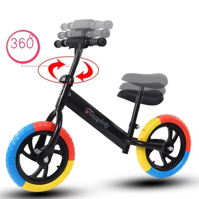 Children's Balance Bike Non-pedal Bicycle Height Balance Bike No Pedal for Children 3-6 Years Old Ride On Toys 3