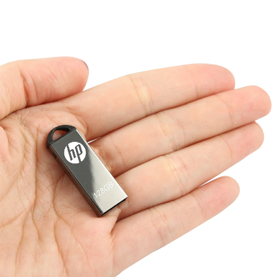 hp V220W металлический ударопрочный пылезащитный usb флеш-накопитель 64 ГБ 32 ГБ 16 ГБ браслет-Палка для автомобильного медиаплеера планшета ПК