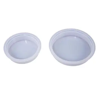 

Crystal Epoxy Resin Mold Round Ornament Base Casting Silicone Mould Handmade DIY 83XF