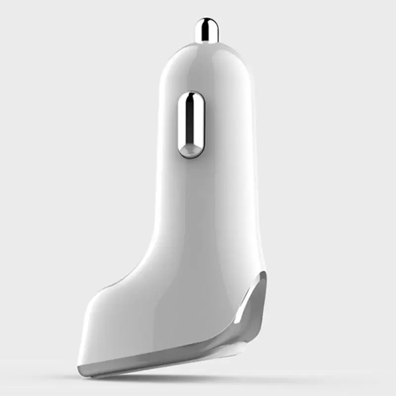 3.1A двойной USB Автомобильное зарядное устройство Быстрая Зарядка адаптер умный ток напряжение дисплей устройства для iPhone мобильных телефонов
