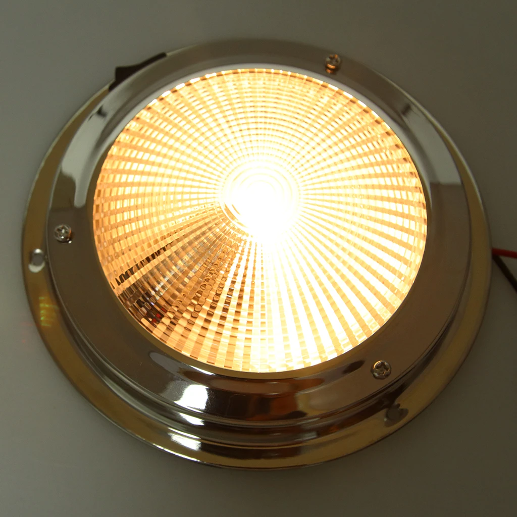 LED RV Panel Light Surface Mount, Interior Light with On Off Switch for RV /Motorhome/ Camper/ Caravan/ Marine, 12V DC