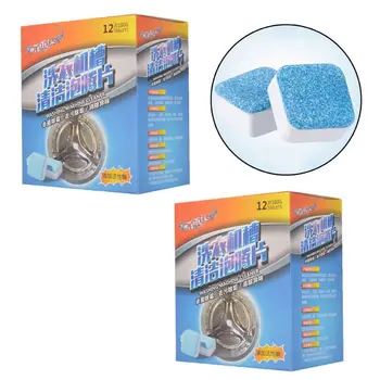 

24pcs Washing Machine Descaler Cleaner Deep Cleaning Remover Tablets