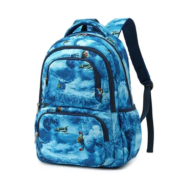

School Student Shoulder Bag Girls Backpack Bag Cartoon Lightweight Large Capacity Multi-layered Weight-reducing Ridge Protection