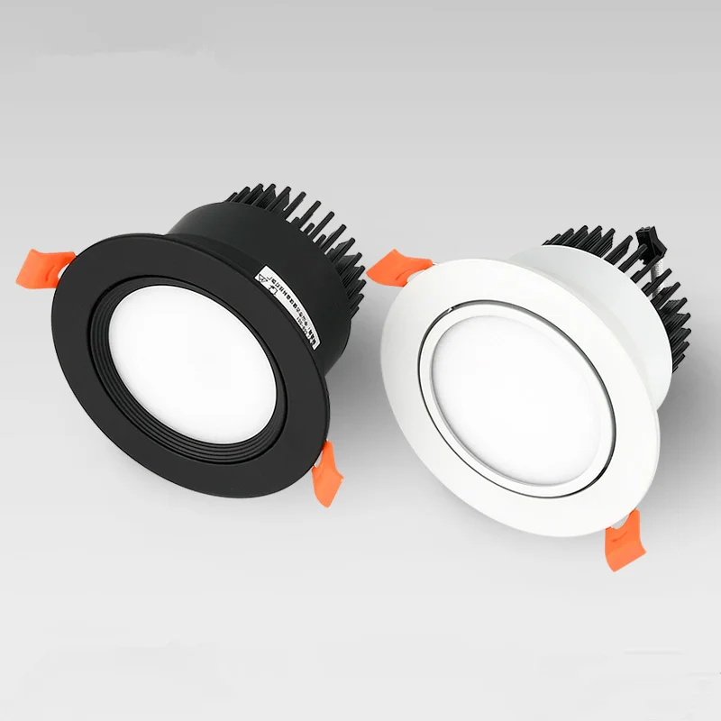 Приглушаемый Светодиодный точечный светильник COB потолочная лампа модель 5w7w9w12w15w