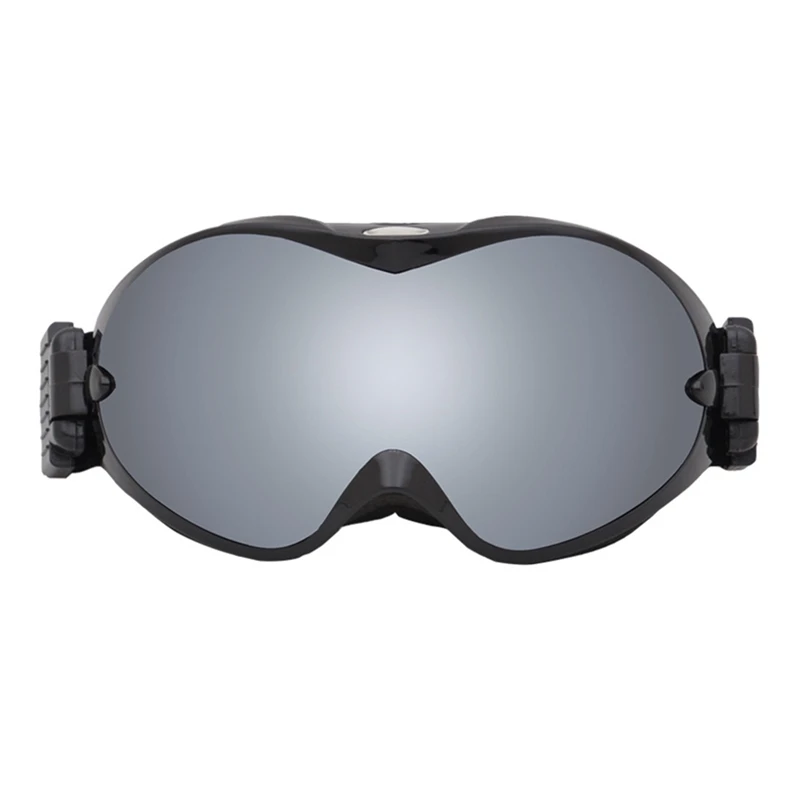 Ski Goggles Double Layer Spherical Windproof Anti-fog Outdoor Climbing Sports Protective Glasses Eyewear - Цвет: BS