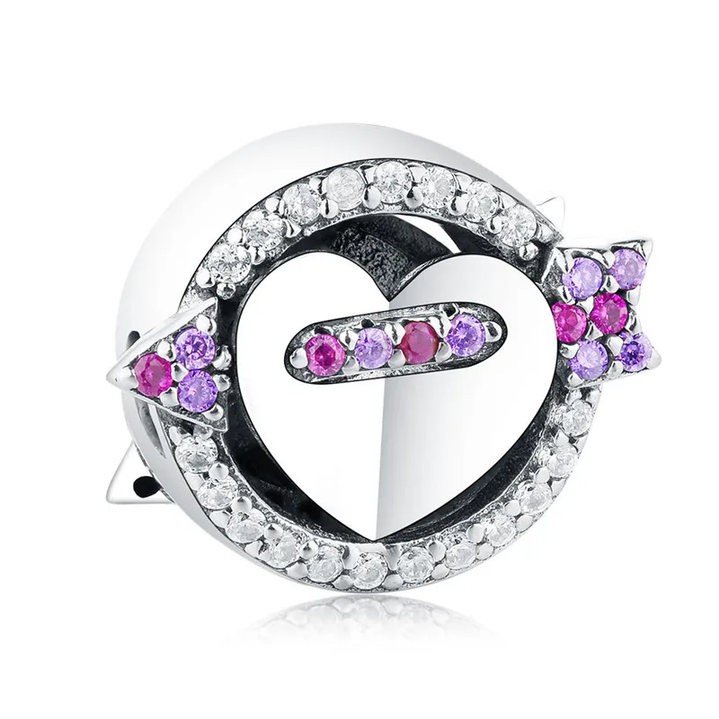 HU01008 Подвеска на соски для детей, браслет Pandora, 925 пробы, серебряное Созвездие, буквы, алфавит, сделай сам - Цвет: HU01008