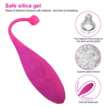 Electric Vaginal Ball Wireless Vibrator For Women Anal Plug Clitoris Stimulator Female Masturbator Erotic Products Sex Toys Shop 2