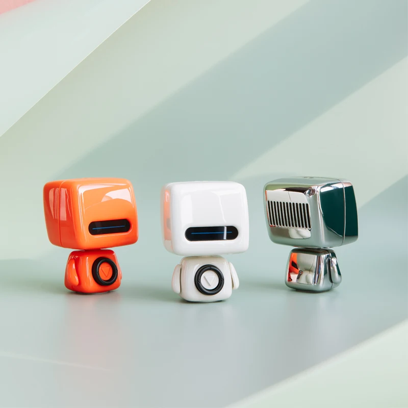 Новинка креативная совместимая с роботом Bluetooth мини-Колонка Милая портативная