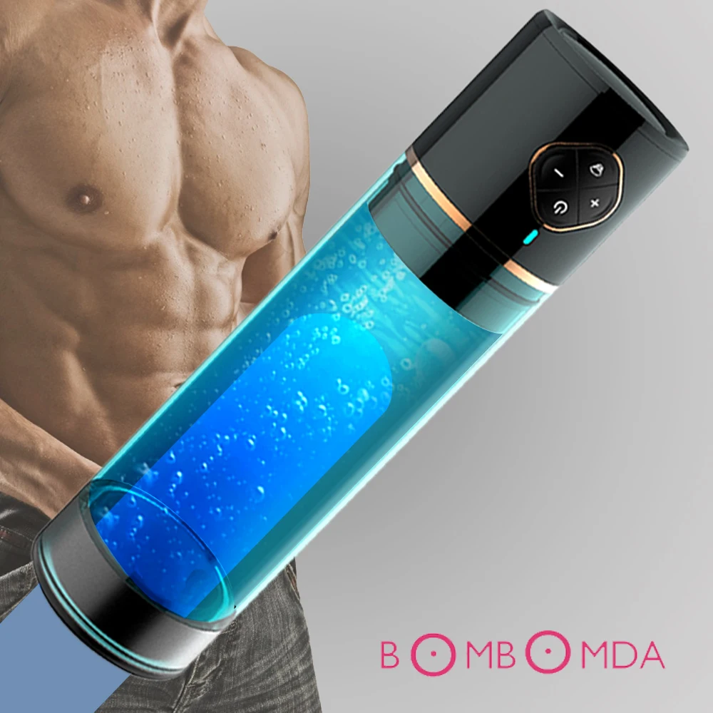 Ceny Kąpiel wodna pompka do penisa pompa powiększająca penisa zabawki erotyczne dla mężczyzn Masturbator próżniowy automatyczny akumulator przedłużacz penisa Trainer