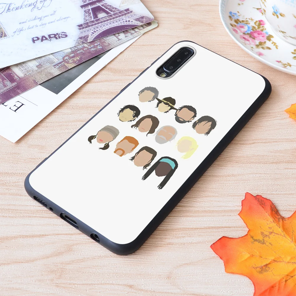 

The Walking Dead Print Soft Silicone Matt Case For Samsung Galaxy S Note and Galaxy A