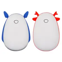 2 в 1 портативная мини USB грелка для рук USB перезаряжаемая зимняя ручная нагревательная плита Карманный нагрев