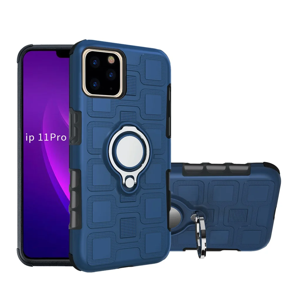 Shockproof Armor Magnetic Ring phone case For iphone 6 6S 7 8 Plus X XS 11 Pro MAX XR Luxury Stand Holder Back Cover Case Coque | Мобильные