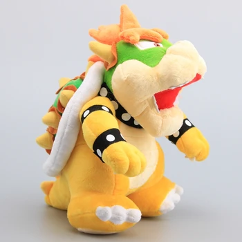 

Super Mario Bros Bowser King Koopa Yellow Plush Toy Soft Dolls 25cm Kids Gift Lovely Koopa Dolls