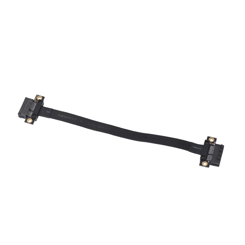 Добавить на карту кабель-соединитель PCI Express Flex переместите кабель PCI-E 1X в 1x переходная плата для слота карты расширитель Расширение Кабель для Биткойн Майнер