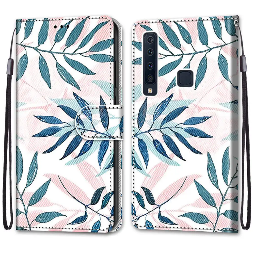 三星 A9 2018,A9s #B06粉绿针叶 -1.jpg_.webp