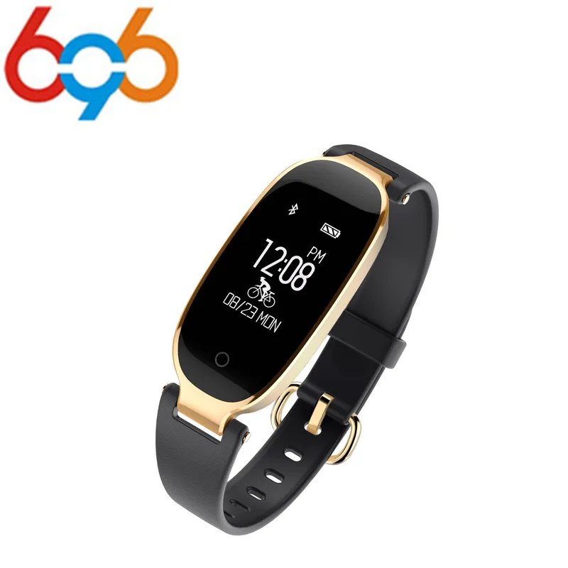 

696 S3 Women Watch Smart Watch With Heart Rate Monitor Sports Fitness Tracker Bracelet Fashion Smartwatch for iphone Android