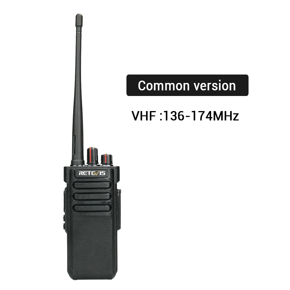 4 шт. RETEVIS RT29 Walkie Talkie мощный удобный UHF(или VHF) IP67 водонепроницаемый(опционально) двухстороннее радио Comunicador+ наушники - Цвет: Common VHF
