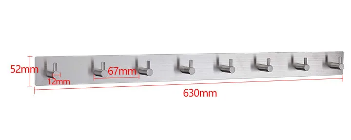 GAPPO Robe Hooks 5 clothes hook stainless steel Hooks Wall mount Tower Holder Bathroom Wall Mount Multi-functional Towel Hanger GAPPO Robe Hooks 5 clothes hook stainless steel Hooks Wall mount Tower Holder Bathroom Wall Mount Multi-functional Towel Hanger