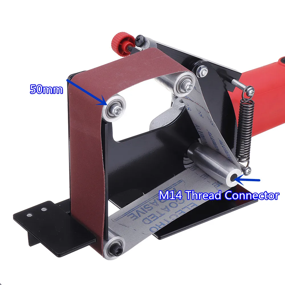 Drillpro Angle Grinder Belt Sander Attachment Sanding Belt Adapter for 115 125 
