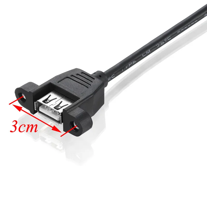 Внутренняя Материнская плата 9pin шаг 2 54 мм в два порта USB 0 A женский винт замок