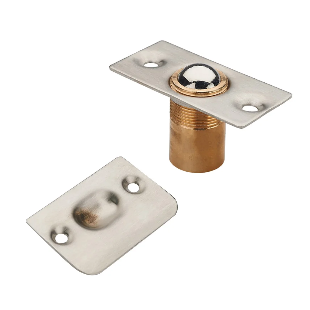 Door Ball Tension Catches for Cabinet Kitchen Bathroom Cupboards Wardrobes Roller Latches Silent Locks Stopper
