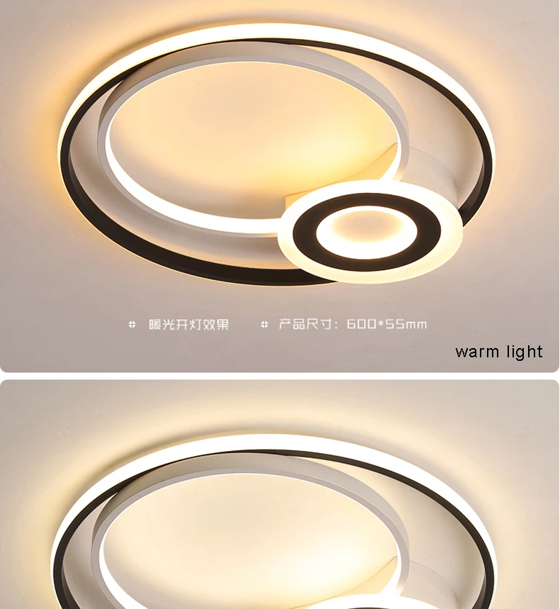 Chandelierrec AC90-260V, светильники для домашнего освещения, люстры, современный светодиодный светильник для гостиной, спальни, низкие потолки