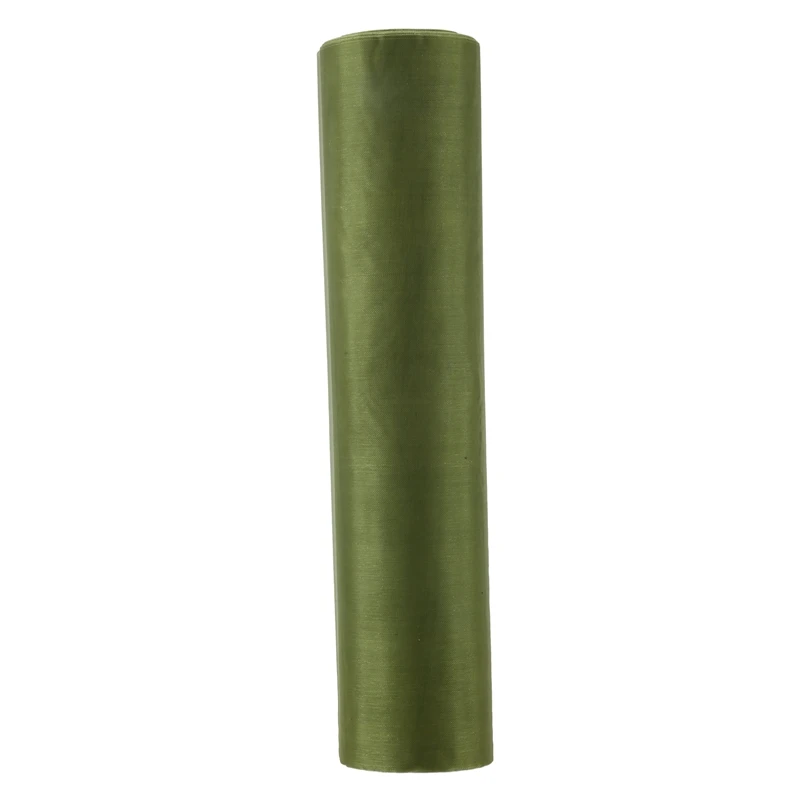 

26M X 29CM Organza Roll Sash Fabric Chair Cover Bows Table Runner Sashes Swags for Wedding Party:ArmyGreen