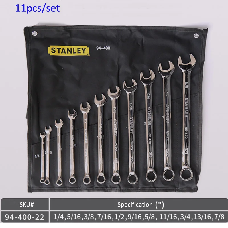 94-400-22 11pcs inch combo wrench set