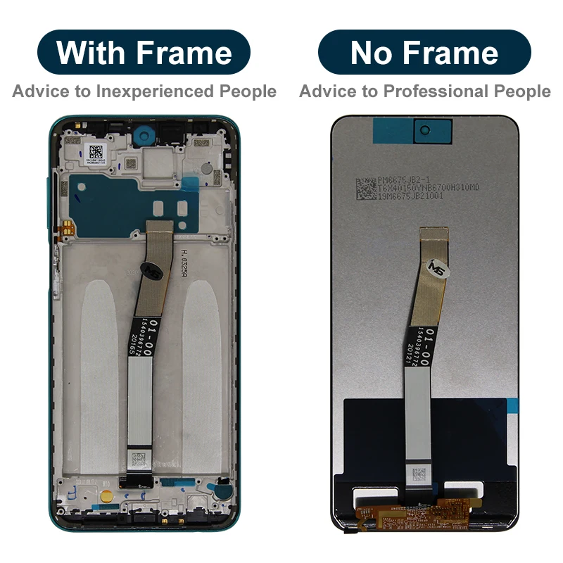 Original For Xiaomi Redmi Note 9 Pro LCD Display