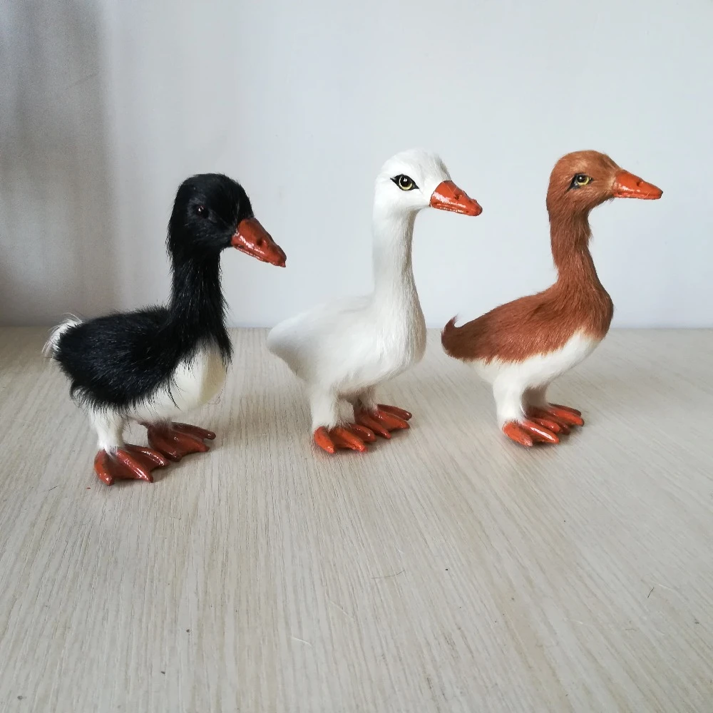 Jouet De Canard Sauvage Et Dur Modele Realiste 13x12cm Accessoires De Canard En Plastique Et En Fourrure Decoration Artisanale De La Maison Jouet Pour Bebe Cadeau De Noel W69 Aliexpress