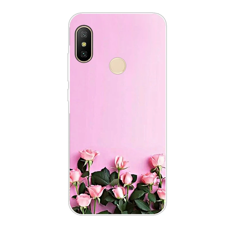 Чехол для Xiaomi Redmi Note 6 Pro, чехол из ТПУ, милый силиконовый чехол для телефона xiomi Redmi Note 6 Pro, 6 чехлов, чехол для бампера
