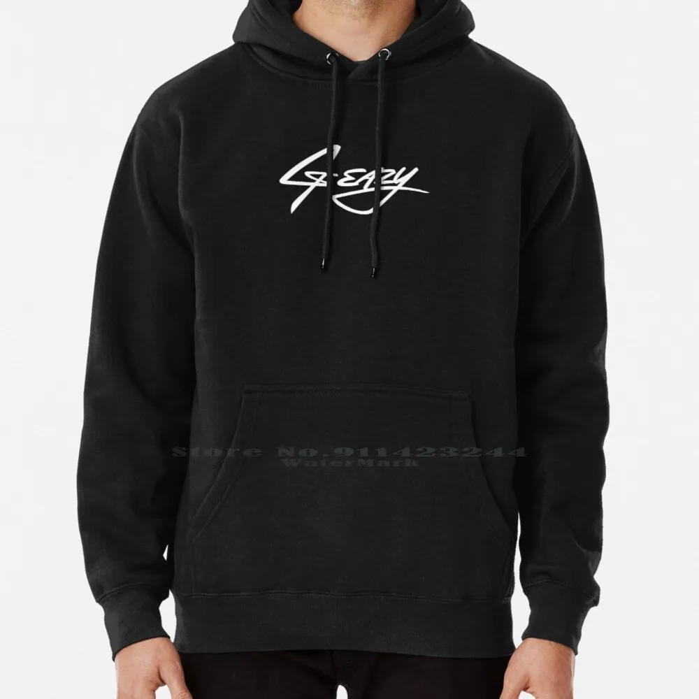 

G Eazy Hoodie Sweater 6xl Cotton G Eazy Rapper White Famous Music Singer Women Teenage Big Size Pullover Sweater 4xl 5xl 6xl