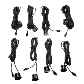 

Hot 1 Set LED Display Car Front & Rear Reversing 8 Sensors Buzzer System Alarm Reversing Radar Parking Sensor Kit