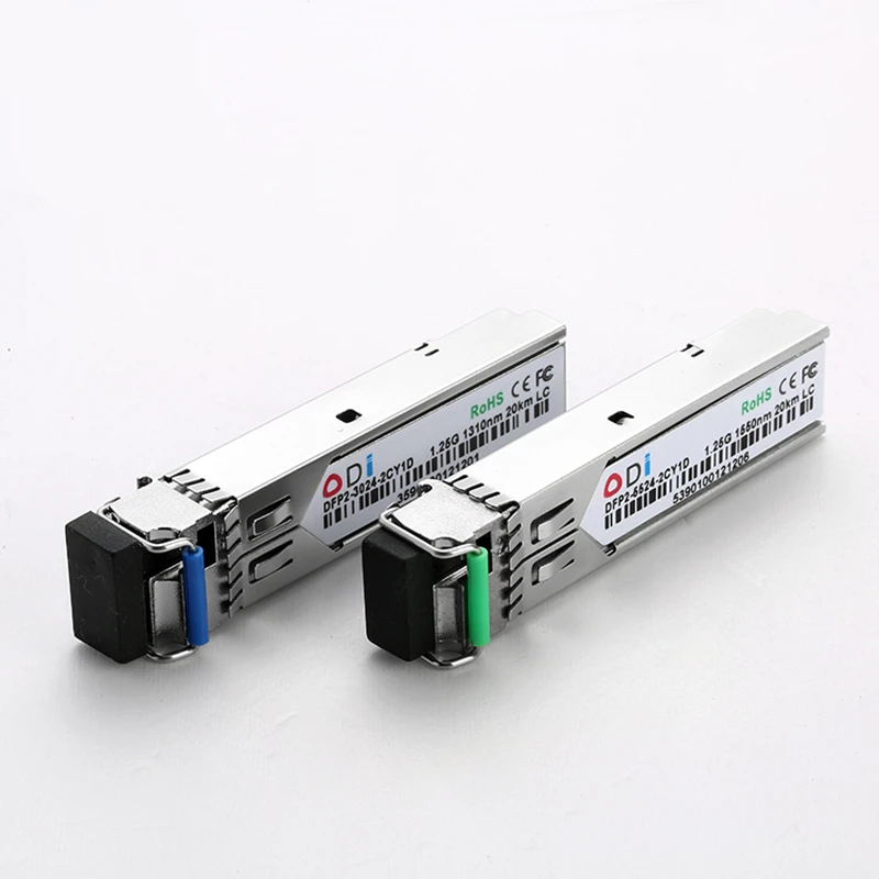 Пара модуль для OLT ONU переключатель SFP20km оптический приемопередатчик sfp 1,25g 20km 1550/1310nm lc SC/FC/ST пара 1310nm/1550nm