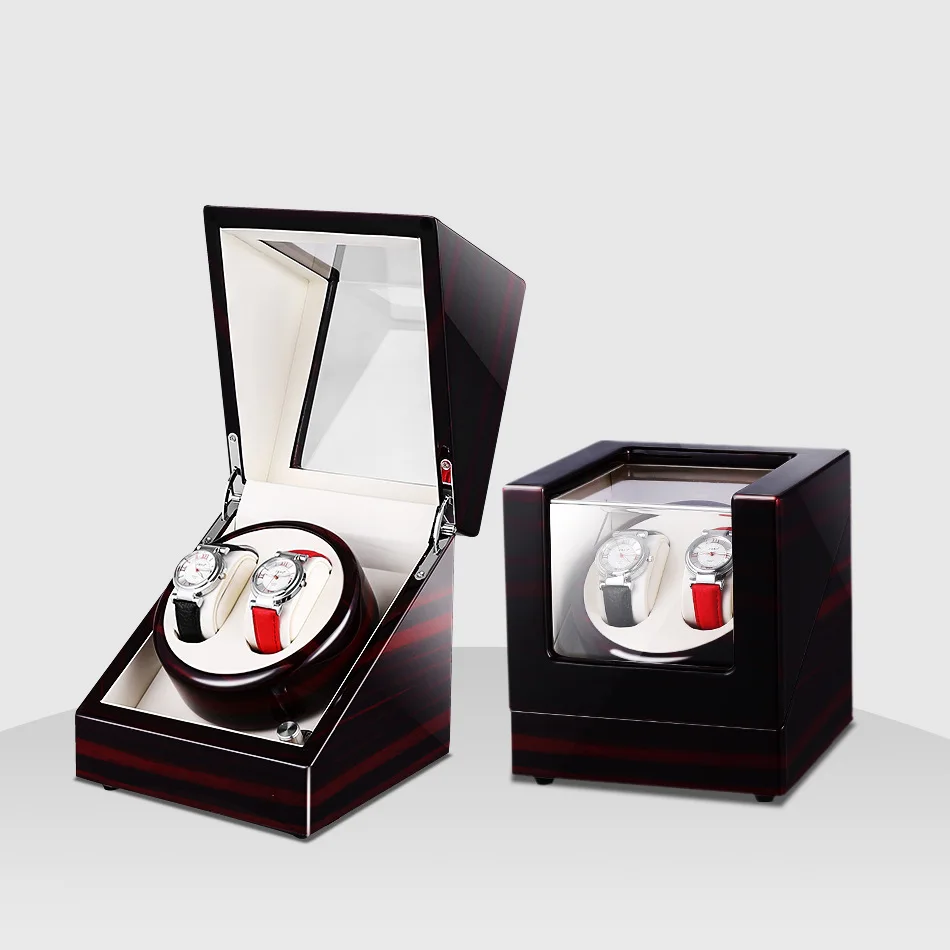 

Watch Winder Open Cover Stop Analog Watch Automatic Watch Winder Watch Winding Device Transducer Storage Box ma da he