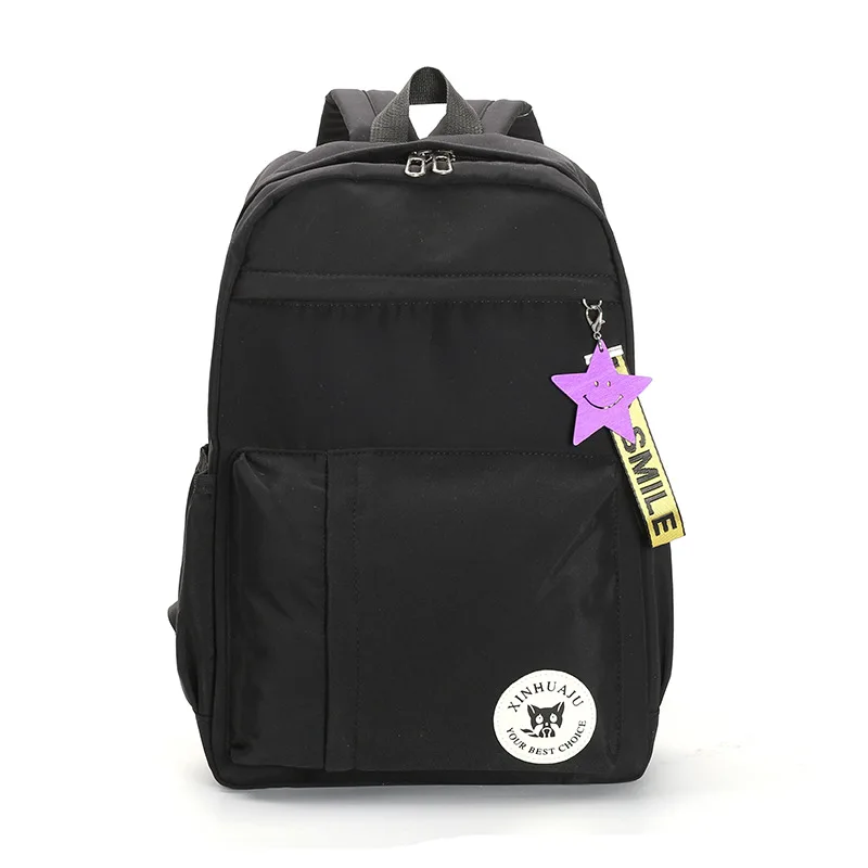 Большие Школьные сумки для девочек-подростков, нейлоновый водонепроницаемый рюкзак с защитой от кражи, женская сумка для книг, сумка для средней школы, молодежная сумка для отдыха и колледжа - Цвет: 1