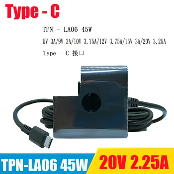 

Original 20V 2.25A 45W 10V 3.75A TPN-LA06 860210-850 918338-001 Laptop Adapter charger for HP Spectre 13Elite X2 1012 TYPE-C USB