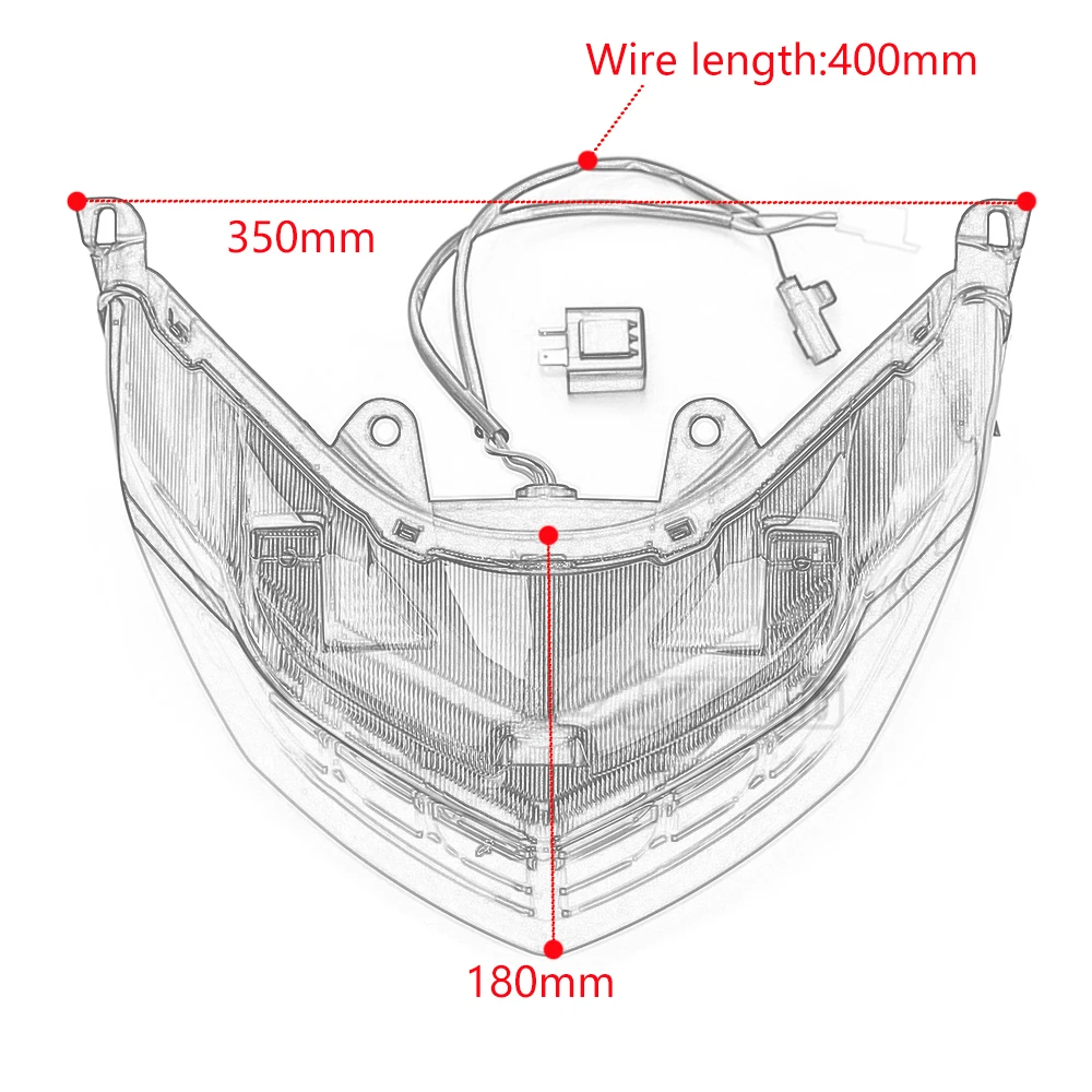 JPA Motorcycle Integrated LED Tail Light Turn signal Indicator Rear Lamp  for Yamaha NMAX 155 2015 2016 2017 2018 2019| | - AliExpress