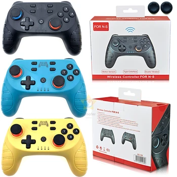 

NS-168 Bluetooth Wireless 6-axis Gyroscope Game Controller Joystick Gamepad with Vibration Feedback for Switch Pro Lite PUBG