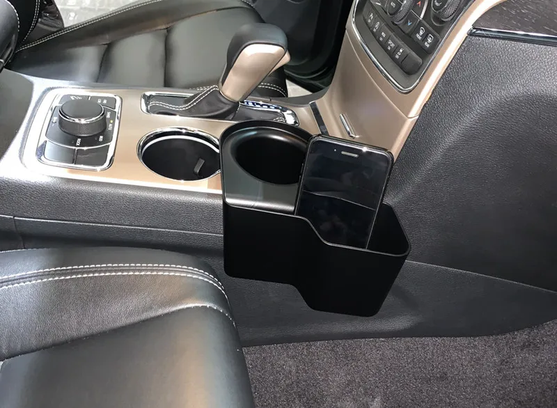 Sansour для Jeep Grand Cherokee 2011- автостайлинг, внутренний механизм переключения передач боковой ящик для хранения держатель телефона коробка крышка